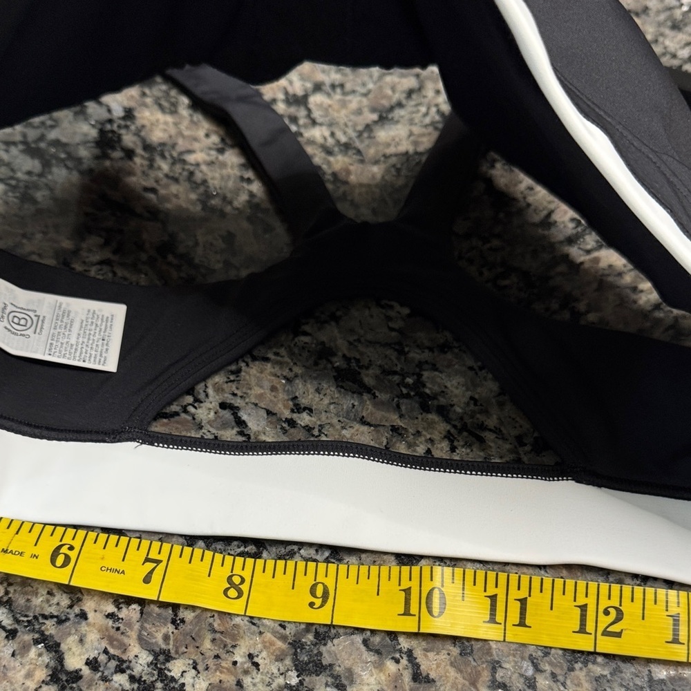 Athleta Black Crossback Sports Bra NWT XL - Picture 7 of 9